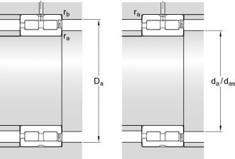 SKF Cylindrical Roller Bearings,full complement