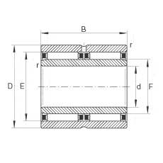 Bearing NAO30X45X26-ZW-ASR1