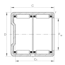 Bearing BK1622-ZW