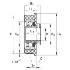 Bearing CRB25/83