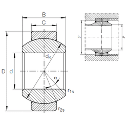 Bearing GE 6 FO