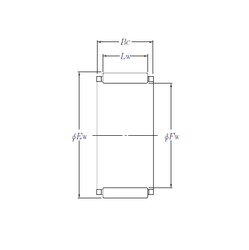 Bearing KBK17??21??23.2