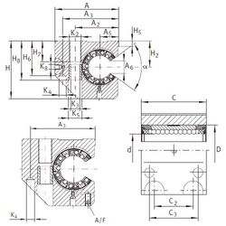 Bearing KGNCS 20 C-PP-AS