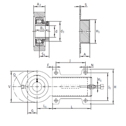 Bearing PHUSE50-N