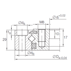 Bearing XU 08 0120