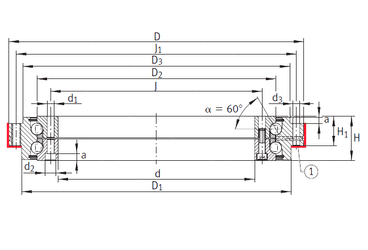 Bearing ZKLDF120